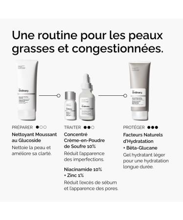 The Ordinary Concentr Cr me-en-Poudre de Soufre 10% Traitement cibl des imperfections permet de r duire l'apparence des ruptions cutan es 5 g - Buy Online on GoSupps.com