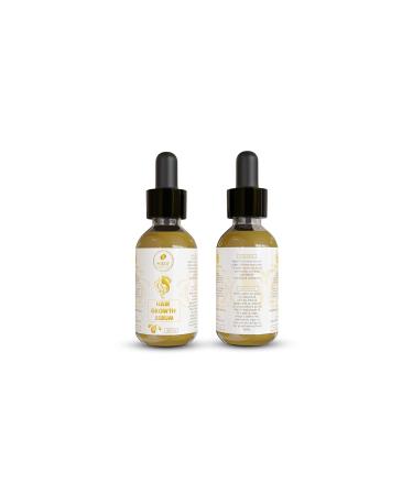 Edges Growth Serum - Natural Oil Formula for Hair Regrowth & Density - 60ML - Buy Online on GoSupps.com