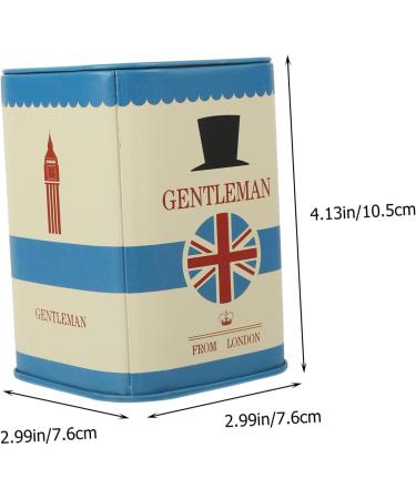 Beaupretty Razor Blade Storage Box - 2-Pack Vintage Blue Container for Blades & Waste Disposal - 7.6cm x 7.6cm - Buy Online on GoSupps.com