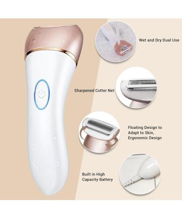 pilateur et Tondeuse 2 en 1 pour Femme pilation lectrique avec T tes Interchangeables pour Jambes Aisselles Bikini Rasage Doux Lavable - Buy Online on GoSupps.com