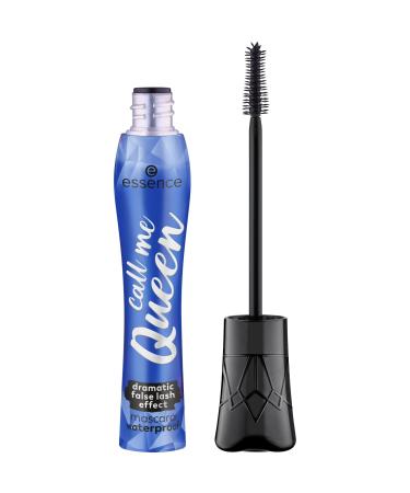 Essence - Mascara Dramatic Effect Faux Cils Call Me Queen Waterproof 11.5 ml (Lot de 1)