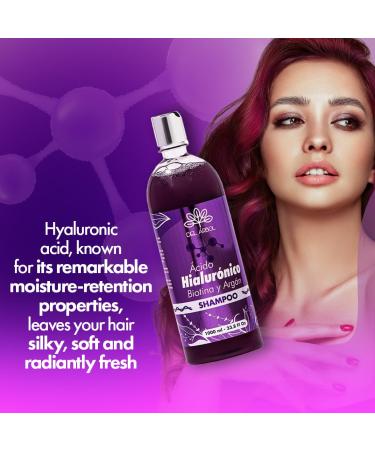 Biotin & Argan Fortifying Shampoo - SLS Free Vegan 1L with Hyaluronic Acid | Shop Internationally - Buy Online on GoSupps.com