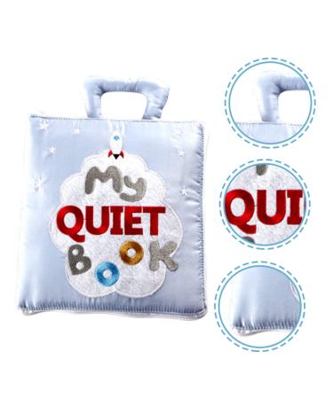 Toyandona 3-in-1 Baby Crinkle Book Toy | Newborn Travel Toys | Soft Fabric Toddler Book for Sensory Play - Buy Online on GoSupps.com