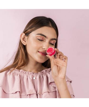 Beet and Berry Lip Scrub - Brightens Lips Exfoliates Dry Skin & Boosts Collagen | Nourishing Beetroot & Strawberry | 15g - Shop Now - Buy Online on GoSupps.com