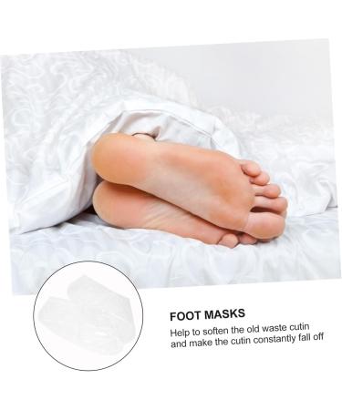 POPETPOP 16 Pairs Footsticker Foot Mask Foot Dead Skin Masks Feet Skin Peeling Masks Feet Calluses Remover Delicate Foot Masks Socks for Baby White Care Abs Accessories - Buy Online on GoSupps.com