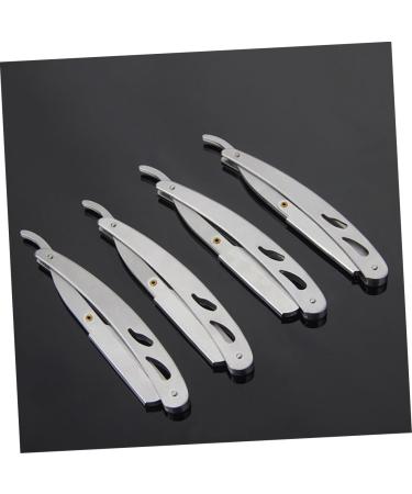 Shop Cabilock Father's Day Gifts: 6-Piece Stainless Steel Razor Holder Set for Men - Vintage Folding Razor Holder - Buy Online on GoSupps.com