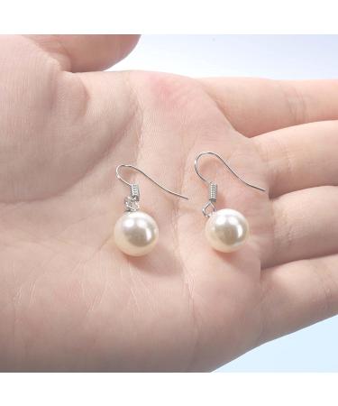 Boho Pearl Hook Earrings | Freshwater Pearl Drop & Dangle Jewelry for Women | Bridal & Bridesmaid Gifts - Buy Online on GoSupps.com