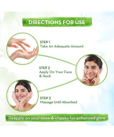 Mamaearth Vitamin C Daily Glow Lumi Face Cream | Moisturized Skin with Highlighter Like Glow | Relieves Dullness & Revives Natural Radiance | Lightweight & Non Sticky | 1.06 Oz/30g - Buy Online on GoSupps.com