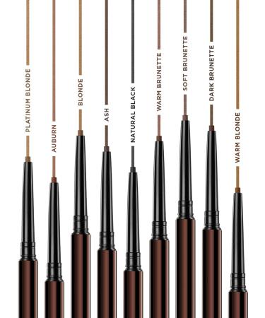 Hourglass Brow Micro Sculpting Pencil in Soft Brunette - Precise Brow Defining - Buy Online on GoSupps.com