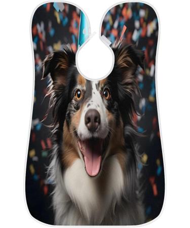Buy Animal Happy Dog Beard Bib Apron - Beard Hair Catcher for Men | Perfect Father's Day & Christmas Gift for Dad & Husband - Buy Online on GoSupps.com