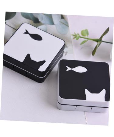 JECOMPRIS Lens Container Set - 4-Piece Eye Lens Storage Box & Organizer for Contact Lenses - Durable LINENENETUI Container - Buy Online on GoSupps.com