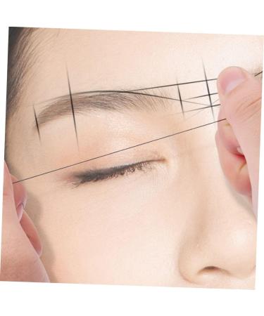 Housoutil 16 pcs Embroidered Makeup Manual Thread Microblading Eyebrows Ink Salon Eyebrow Pre Premium 7.5x4.5cmx8pcs Brownx8pcs - Buy Online on GoSupps.com