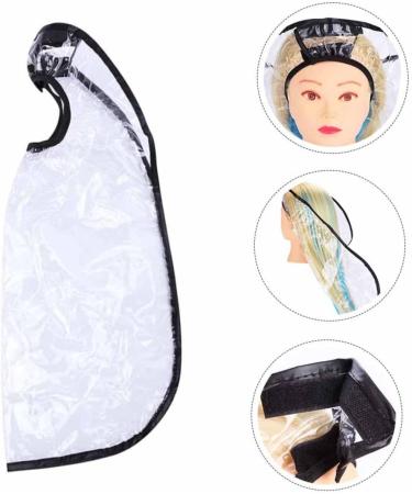 2pcs Elderly Shampoo Bib & Hair Funnel Set - Perfect Hair Care Tool for Home & Salon | Durable Plastic PP - White - Buy Online on GoSupps.com