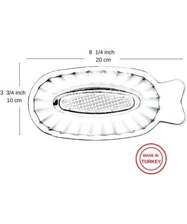 DESTALYA Glass Apple Grater for Baby Food - Manual Healthy Puree Maker and Small Food Processor Plate - Buy Online on GoSupps.com