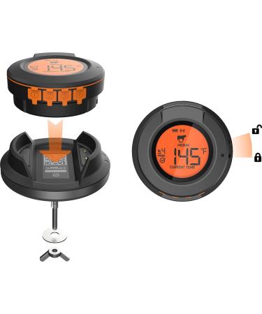 Rosenstein & Sons Smart Digital Grill Thermometer with Bluetooth & 2 Sensors - Perfect for Every Grilling Enthusiast | International Shipping Available - Buy Online on GoSupps.com