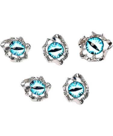 FEIlei 5pcs Halloween Nail Charms 3D Nail Art Decorations for DIY Jewelry Manicure Accessories - Buy Online on GoSupps.com