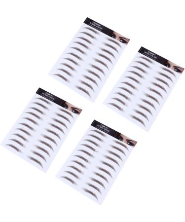 FOMIYES 12 Pcs Eyebrow Stickers Waterproof Stickers Authentic Eyebrows Eyebrow Transfer Stickers Modify Tool - Buy Online on GoSupps.com