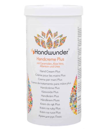 Handwunder Hand Cream Plus care and protection for hands with ceramides 450ml refill