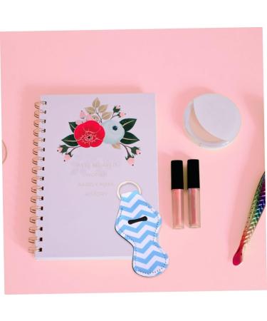  WOONEKY WOONEKY 5 Pieces Key Ring Key Ring Lip Balm Case Wrist Key Ring For Keychain Llaveros Para Mujer Miss Lipstick Cover Charm - Buy Online on GoSupps.com