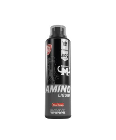 Mammut Mammut Amino Liquid Blood Orange Flavor 500 ml Pack of 5 (5 x 500 ml)