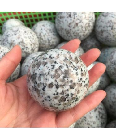 Crystal 45-55mm Natural Beautiful Sky Sand Blue Stone Ball ningxiao - Buy Online on GoSupps.com