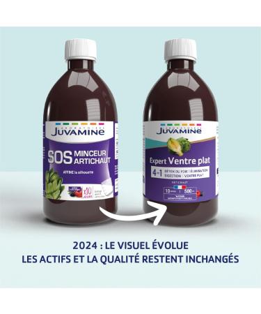 JUVAMINE - Expert Flat Belly 4-in-1-500 mL - Liver Detoxification Elimination Digestion & Flat Stomach - 10 Day Program - Red Fruit Flavors - Buy Online on GoSupps.com