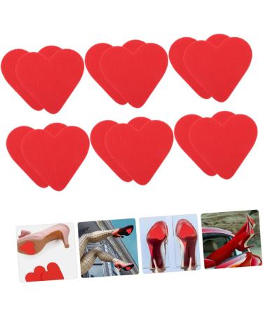 6 Pairs Heart Shaped Non-Slip Stickers for High Heels | Sole Protectors & Grips for Enhanced Comfort | International Shipping - Buy Online on GoSupps.com