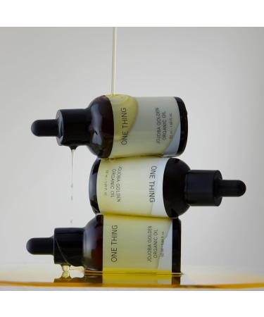 ONE THING Jojoba Golden Organic Oil 1.69 Fl Oz | Natural Moisturizer for Face Body Hair & Nails | Cold Pressed & Unrefined | Korean Skincare for Dry Skin & Pore Refinement - Buy Online on GoSupps.com