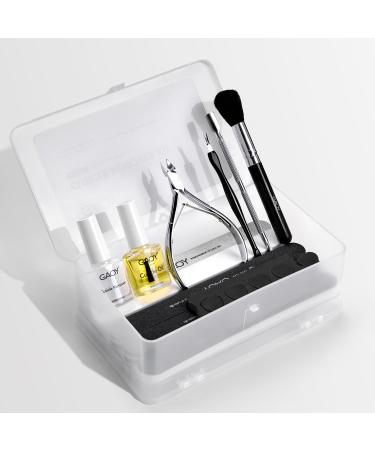 GAOY Cuticle Remover Kit All-in-One Cuticle Trimmer Cuticle Nipper with Cuticle Oil and Softener Professional Nail Care Kit with Manicure Tools Nail Files and Buffers for Home & Salon Use