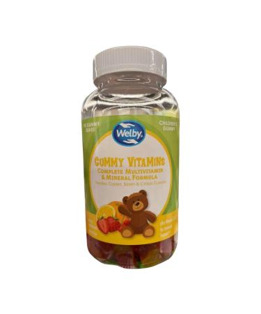 Gummy Vitamins Children's Complete Multivitamin & Mineral Formula Natural Cherry Berry & Citrus Flavors 190 Gummies Gluten Free