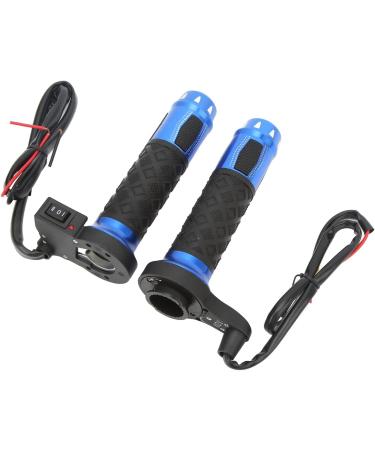 Weikeya Heated Hand Grips - Waterproof Dustproof 12V ATV Heated Grips (Blue) | Ultimate Comfort for Your Ride - Buy Online on GoSupps.com