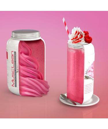 Metabolic Nutrition - Musclean - Milkshake, Whey High Protein Meal Replacement, Maintenance Nutrition, Low Carb, Keto Diet, Digestive Enzymes, Strawberry, 5 Pound (50 ser) 5 Pound (Pack of 1) Strawberry Milkshake - Buy Online on GoSupps.com