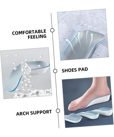 GLEAVI Heightening Insoles - 3 Pairs Breathable Shoe Inserts for Women & Men - Replaceable EVA Sole for Comfort & Support - Buy Online on GoSupps.com
