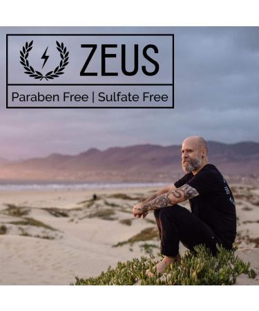 ZEUS Starter Beard Wash & Grooming Kit - Vanilla Rum Scent | Beard Brush & Wash Combo Gift Set for Men - Buy Online on GoSupps.com