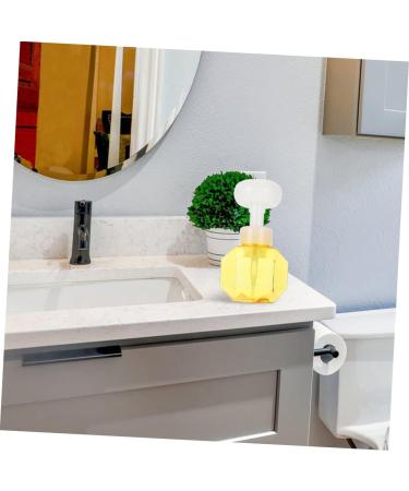 4 Pcs Flower Sparkling Bottle Foaming Hand Soap Soap Bottle Dispenser Head Washer Foam Bottle Travel Foam Bottle Flower Foam Soap Dispenser Foamer Device Cup Foaming Cup Gel/210 (Color : Yellow 2pcsx 9.7x9.7x16.3cmx2pcs Yellow 2pcsx2pcs - Buy Online on GoSupps.com