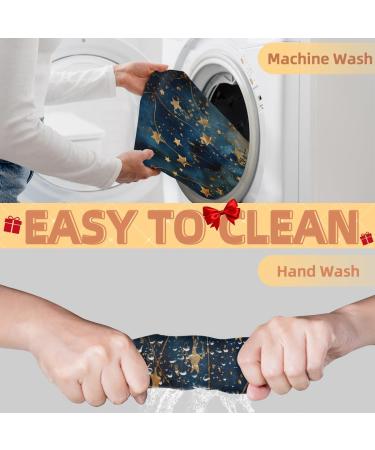 Abstract Starry Night Beard Bib Apron - Best Beard Hair Catcher for Men | Perfect Father's Day & Christmas Gift for Dad | Includes 2 Suction Cups - Buy Online on GoSupps.com