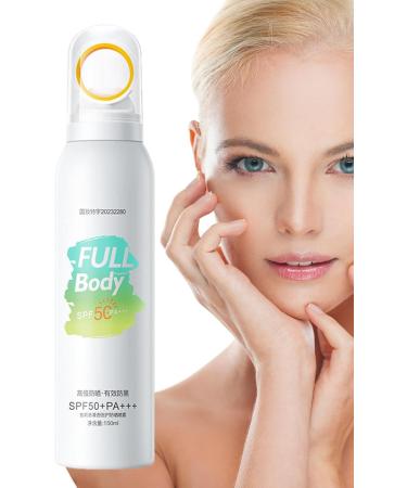 Sunscreen Spray SPF 50 Hydrating Sun Protection Facial Sunscreen 50ml Sport Sunscreen Suntan Lotion Sunblock Spray | Portable Sun Protection Non-Greasy Sunblock Cream For Women Men - Buy Online on GoSupps.com