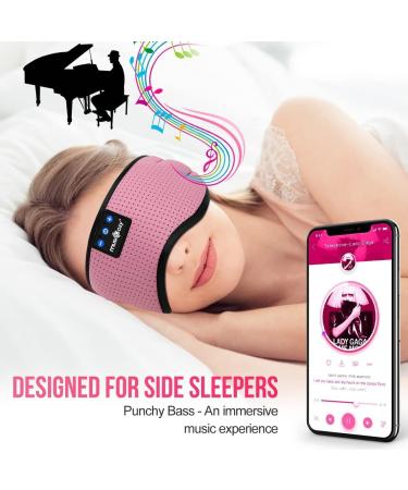Musicozy Sleep Headphones: Bluetooth 5.2 Headband with Wireless Eye Mask and Earbuds - 2 Pack for Side Sleepers, Women, Office, Air Travel - Cool Tech Gadgets and Unique Gifts - Buy Online on GoSupps.com