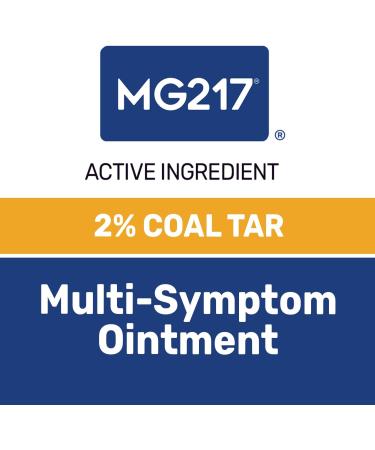 MG217 2% Coal Tar Ointment for Psoriasis - Extra Strength Itch Relief & Skin Health | 4 oz Jar - Buy Online on GoSupps.com
