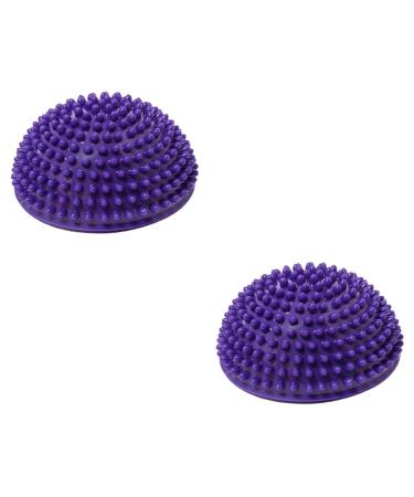 Minkissy 2st Durian ball Massage roller muscle balls Neck massager Massageball Foot massager Tool Armassager Office massage device Body massage globe Training devices Dorn ball 16x16x8cpcs Lilax2Stk