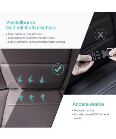 Termichy Backrest Protection for Car Waterproof Kick-Mat Children Car Organizer with Large Storage Bag (Black 1 Piece) - Buy Online on GoSupps.com