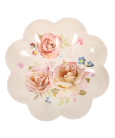 PRETYZOOM Snack Dish Dried Fruit Tray Dessert Tray Nut Candy Plate for Restaurant Household Melon Seed Plate 24X24X5.9CM As Shown 2