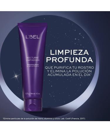 L BEL Nocturne Gel Limpiador Facial Efecto Purificador - Limpieza Profunda | Env o Internacional - Buy Online on GoSupps.com