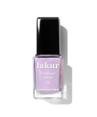 Londontown lakur Enhanced Nail Polish  Treatment Infused Vegan Cruelty-Free Nail Color Lacquer - Shades of Purple Honey Lavender