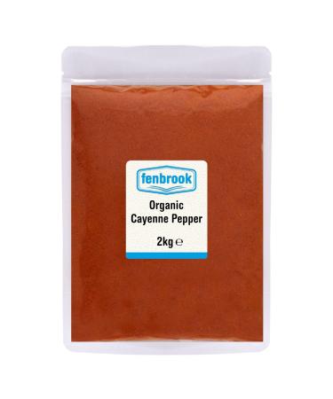 Organic Cayenne Pepper 2kg | Certified Organic by Fenbrook Organic
