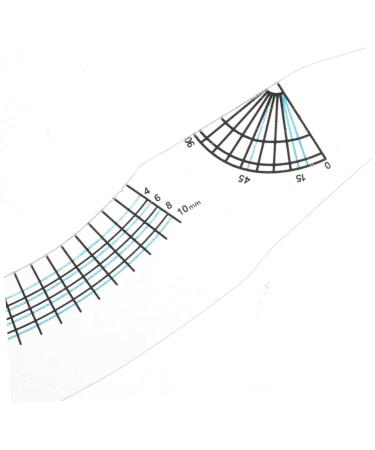 Balacoo 10pcs Eyelash Measuring Tool - Essential Lash Measure Ruler for Extensions & Techs - Perfect for Curly Eyelashes - Buy Online on GoSupps.com