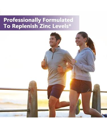 Doctor's Recipes Zinc Capsules 50mg - Immune Defense & Cell Growth Support - Non-GMO, Dairy-Free - 90 Veggie Caps - Buy Online on GoSupps.com