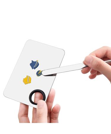 Professional Makeup Mixing Spatula Set - Stainless Steel & Acrylic Palette for Perfect Blends - Buy Online on GoSupps.com