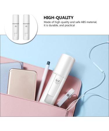 Veemoon Lot de 2 Vaporisateurs de Beaut Visage Brumisateurs Multifonctions Blancs Hydratants Visage et Corps Outil Anti-S cheresse Cutan e Soin Peau Sensible et Rides Appareil Nano - Buy Online on GoSupps.com