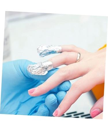 Homoyoyo Lot De 300 Feuilles D'aluminium Pour Ongles Petit Format Coussinets En Coton Absorbants Pour Dissolvant Usage Professionnel Et Maison Enveloppements Pour Retrait De Vernis Gel - Buy Online on GoSupps.com